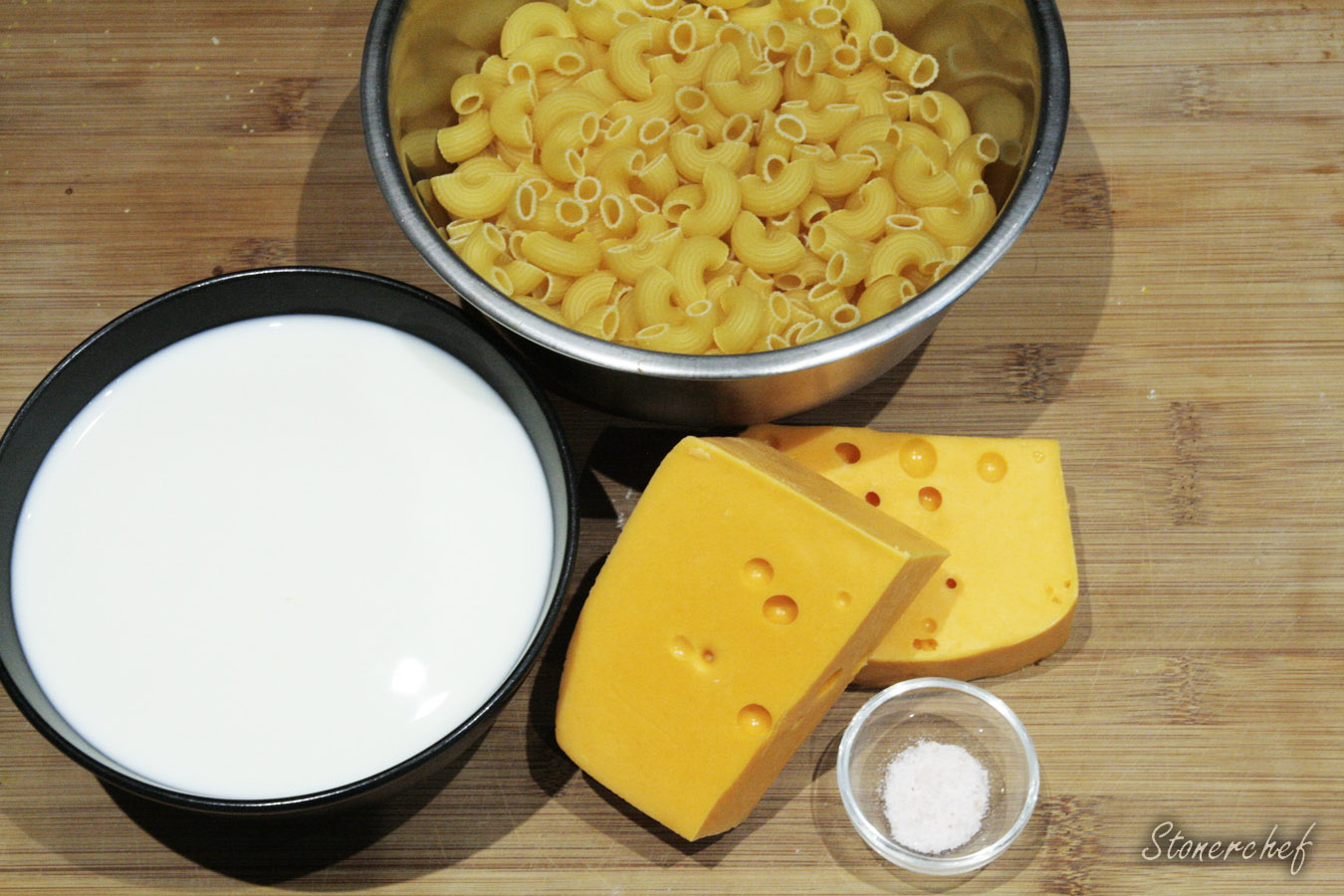 składniki na mac and cheese