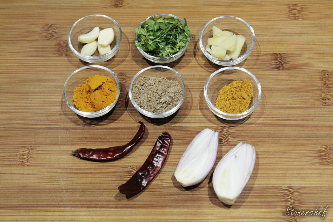 składniki na pastę khao soi