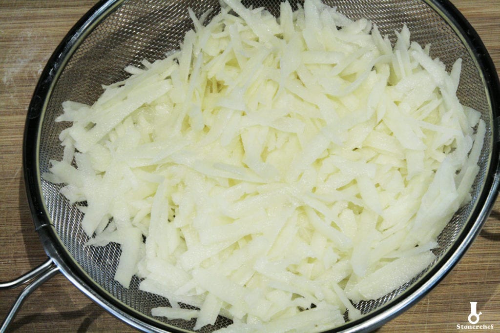 starte odcedzone ziemniaki