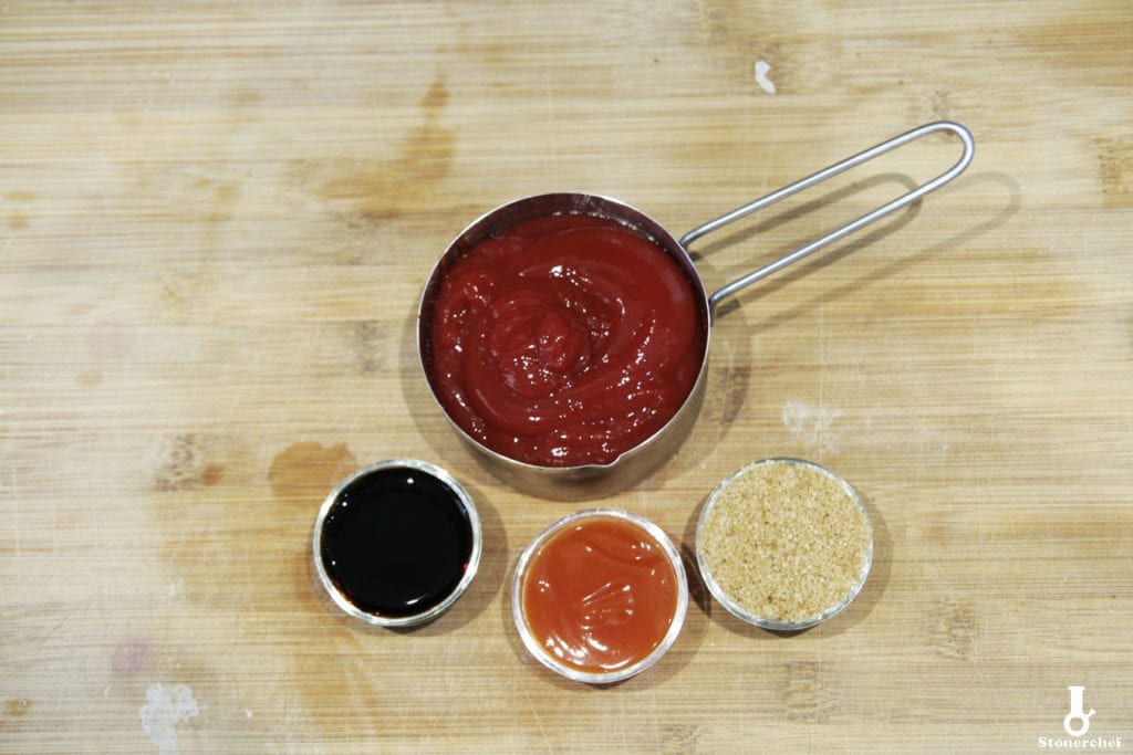 składniki na ketchup sriracha
