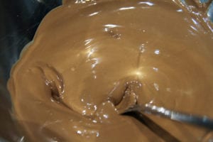 roztopiona czekolada