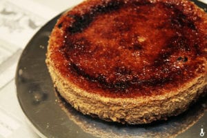 sernik piernikowy crème brûlée