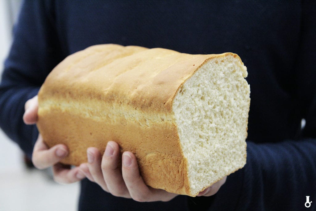 maślany chleb tostowy