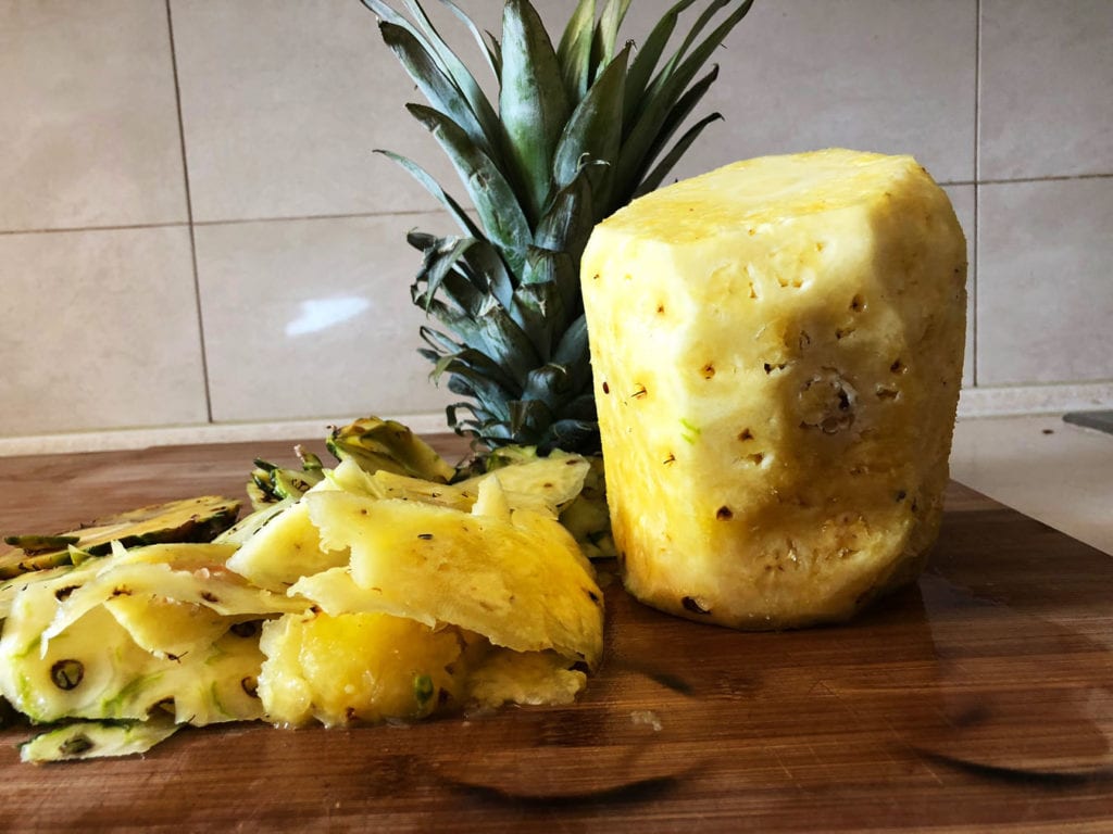 prawie obrany ananas